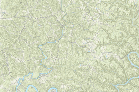 KyTopo (N21E26): Mount Victory, Kentucky - 24k Preview 1