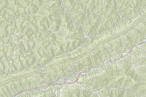 KyTopo (N21E33): Cumberland, Kentucky - 24k Preview 1