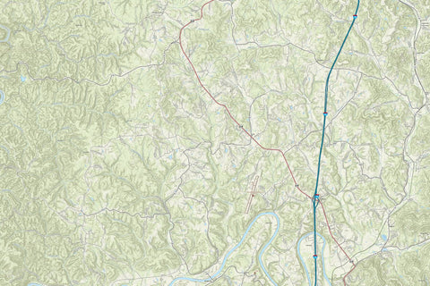 KyTopo (N23E27): Clio, Kentucky - 24k Preview 1