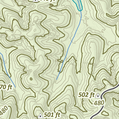 KyTopo (N22E08): Fulton Furnace, Kentucky - 24k Preview 3