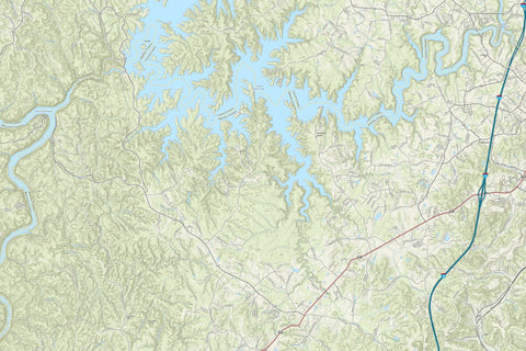 KyTopo (N22E27): Laurel River Lake, Kentucky - 24k Preview 1