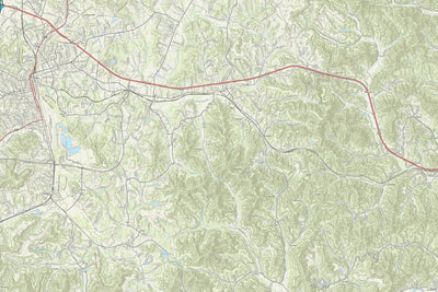 KyTopo (N22E28): Corbin, Kentucky - 24k Preview 1