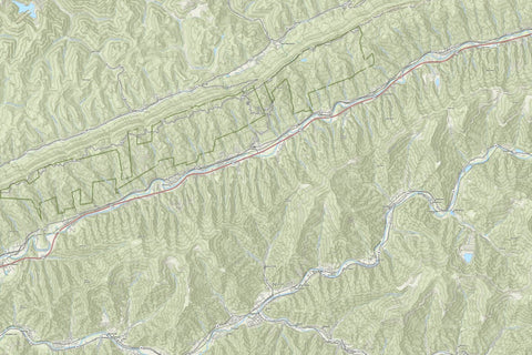 KyTopo (N22E32): Evarts, Kentucky - 24k Preview 1