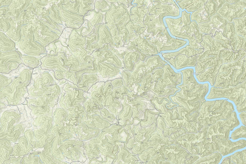 KyTopo (N23E25): Denney, Kentucky - 24k Preview 1