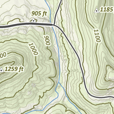 KyTopo (N23E25): Denney, Kentucky - 24k Preview 2