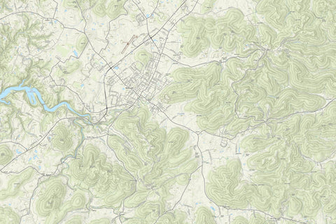 KyTopo (N23E24): Monticello, Kentucky - 24k Preview 1