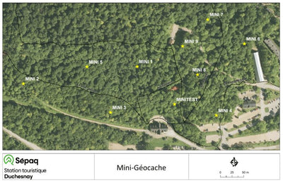 Station touristique Duchesnay - Mini Géocache Preview 1