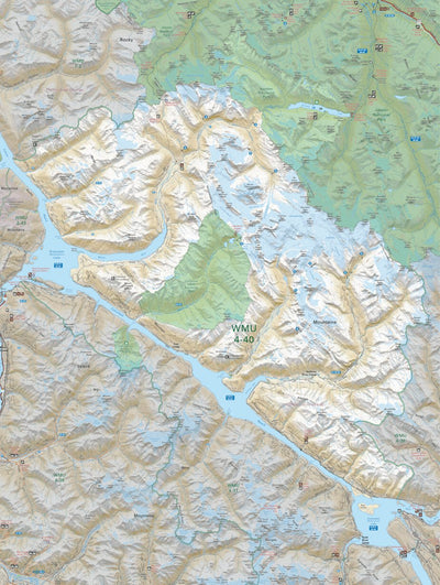 WMU 4-40 Kootenay Region - Hunting Topo BC Preview 1
