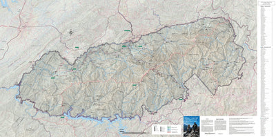 Great Smoky Mountains National Park - NPS Map - Hike North Carolina - Bike North Carolina Preview 1