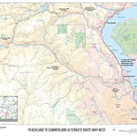 Peachland to Summerland Detour Map Preview 1