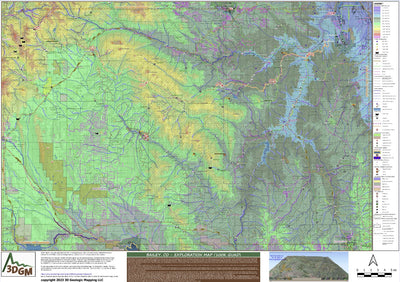 4 Map Bundle W-SW of Denver/Co Spgs, CO (4 x 100K quads): Bailey, Gunnison, Leadville, & Pikes Peak Preview 1