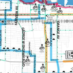 Bicycle Daytona Transportation Map Preview 3