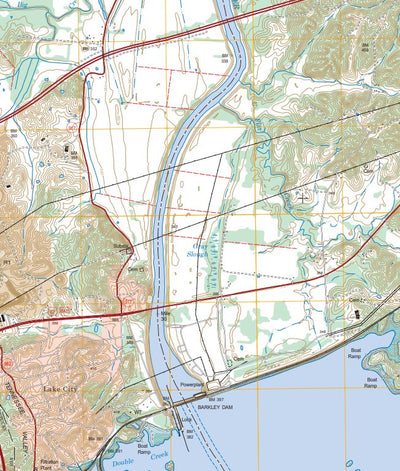 Land Between The Lakes Map Bundle Preview 2