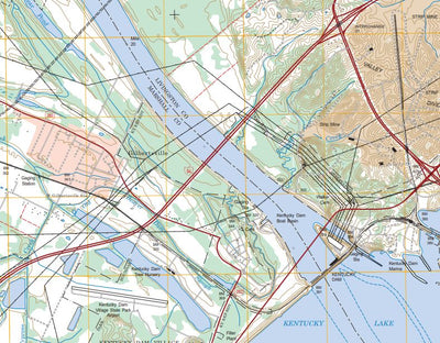 Land Between The Lakes Map Bundle Preview 3