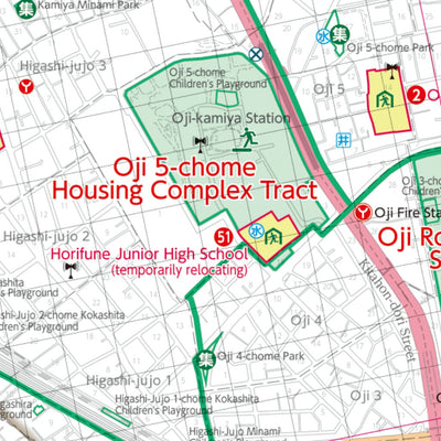 Kita city disaster preparedness Map Preview 2