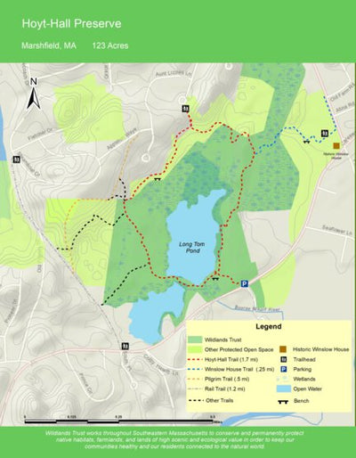 Wildlands Trust Hoyt-Hall Preserve - Marshfield MA Preview 1