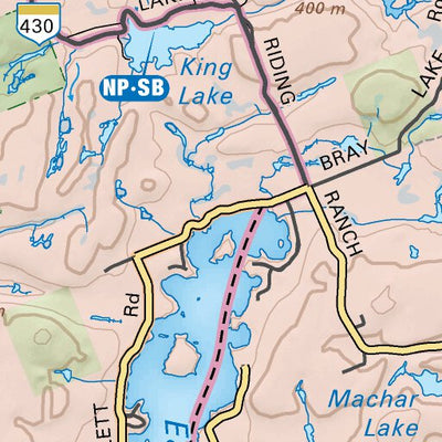 CCON87 Sundridge - Cottage Country Ontario Topo Preview 2