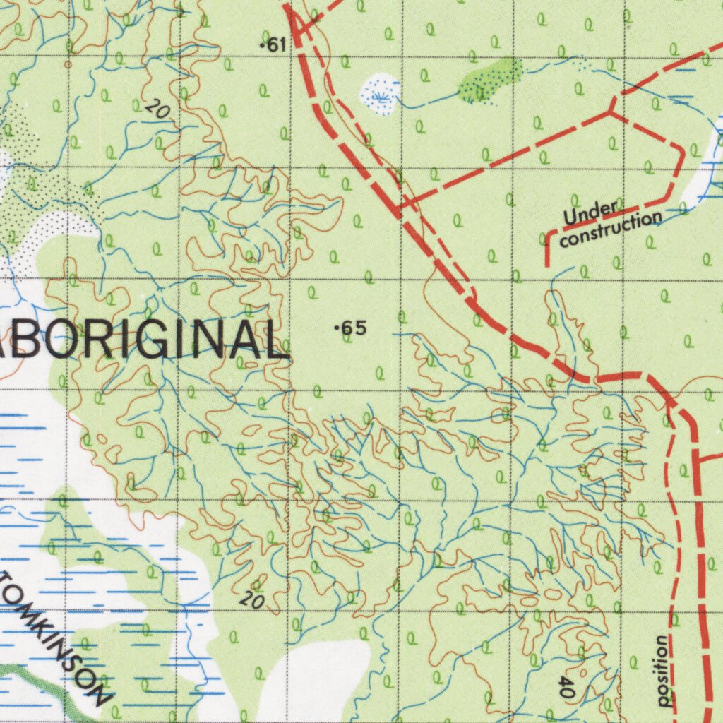Tomkinson (5773) Map by Geoscience Australia | Avenza Maps