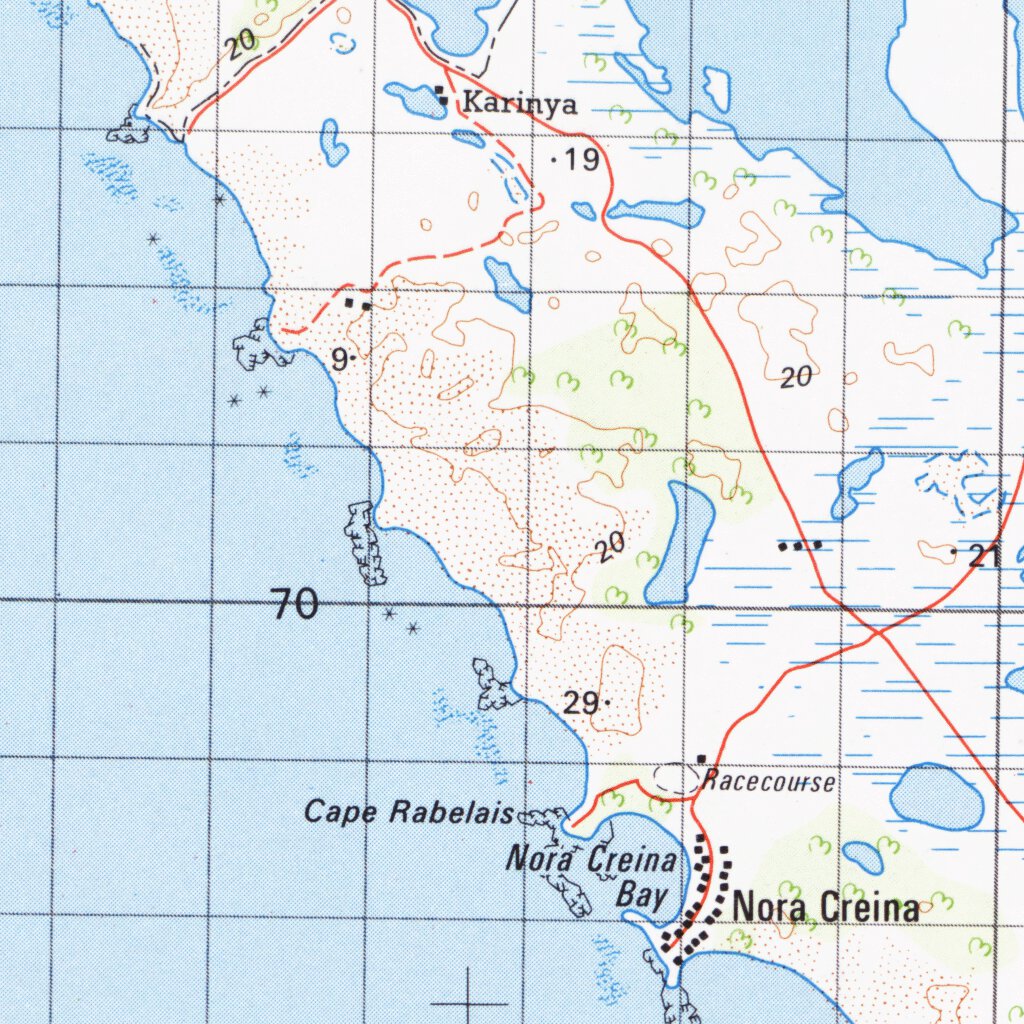 Robe (6823) Map by Geoscience Australia | Avenza Maps