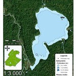 Bathymétrie lac Verdoyant - zec de la Rivière-Blanche Preview 1