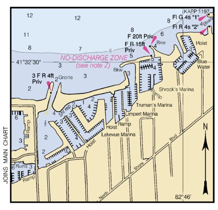 Harbor Plans Inset 34 Map by National Oceanographic & Atmospheric ...