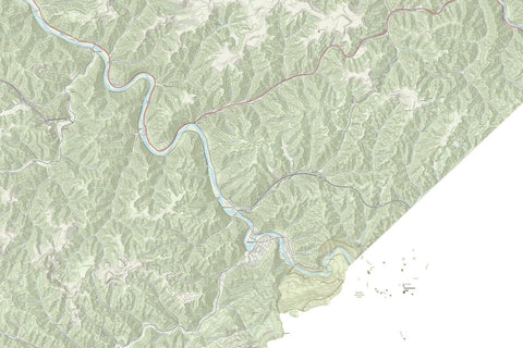 KyTopo (N18E36): Elkhorn City, Kentucky - State Park Trails Edition Preview 1