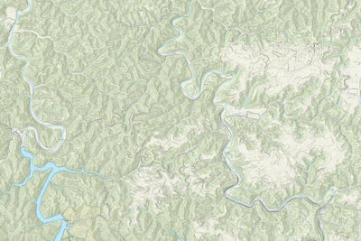 KyTopo (N18E31): Buckhorn, Kentucky - State Park Trails Edition Preview 1
