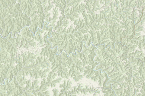 KyTopo (N16E32): Lunah, Kentucky - State Park Trails Edition Preview 1