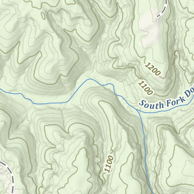 KyTopo (N23E27): Clio, Kentucky - State Park Trails Edition Preview 3