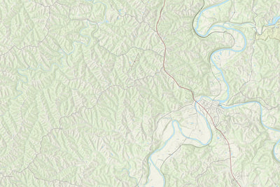 KyTopo (N06E26): Falmouth, Kentucky - State Park Trails Edition Preview 1