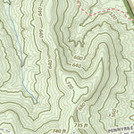 KyTopo (N21E10): Pennyrile Forest, Kentucky - State Park Trails Edition Preview 3
