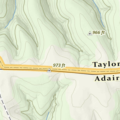 KyTopo (N19E22): Green River Lake, Kentucky - State Park Trails Edition Preview 2