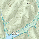 KyTopo (N19E22): Green River Lake, Kentucky - State Park Trails Edition Preview 3