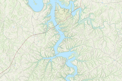 KyTopo (N23E18): Barren River, Kentucky - State Park Trails Edition Preview 1