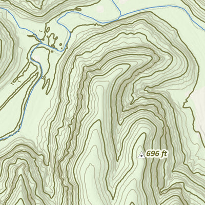 KyTopo (N21E13): Lake Malone, Kentucky - State Park Trails Edition Preview 3