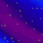 01. Дністровське водосховище (ГЕС, с. Наддністрянське). Карта глибин Preview 2