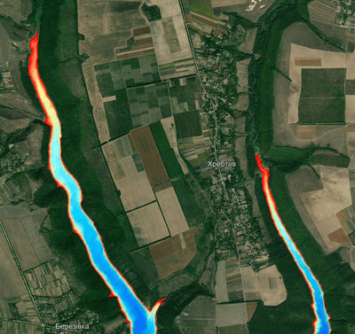 05. Дністровське водосховище (с. Березівка). Карта глибин Preview 1