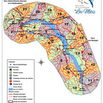 Carte générale Pourvoirie de la Seigneurie du lac Métis Preview 1