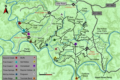 Mammoth Cave National Park Backcountry Trails Preview 1