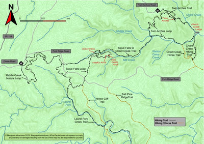 Twin Arches Loop and Slave Falls: Big South Fork Preview 1