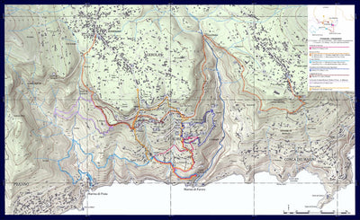 Furore hiking map 2023 Preview 1