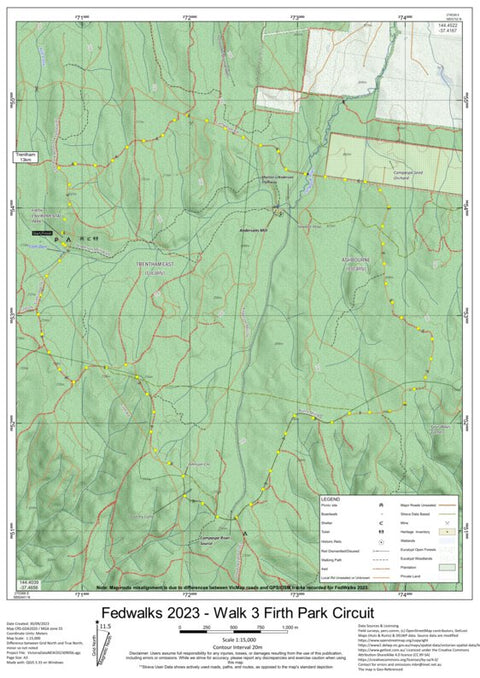 FedWalks 2023 Walk 3 Firth Park Circuit Preview 1
