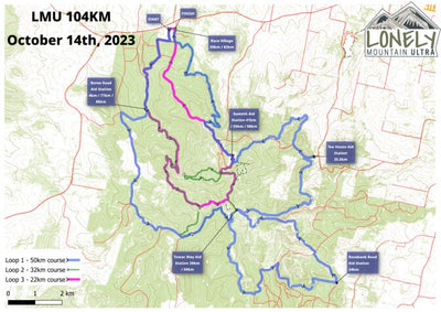 Lonely Mountain Ultra 104km 2023 Preview 1