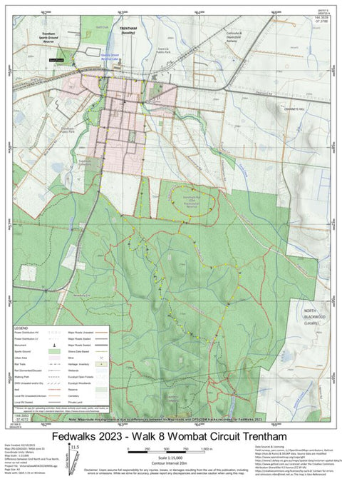 FedWalks 2023 Walk 8 Wombat Circuit Trentham Preview 1