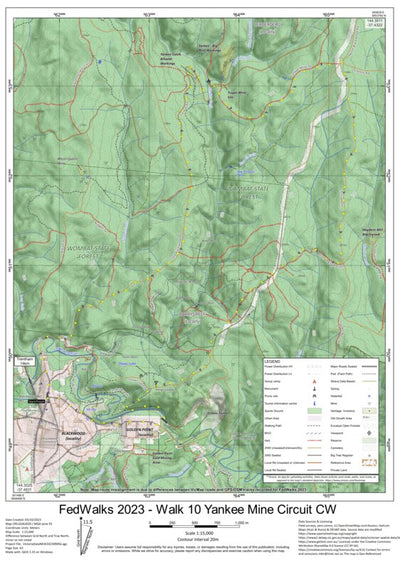 FedWalks 2023 Walk 10 Yankee Mine Circuit Preview 1