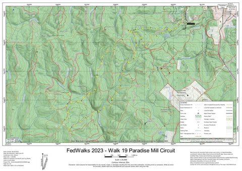 FedWalks 2023 Walk 19 Paradise Mill Circuit Preview 1