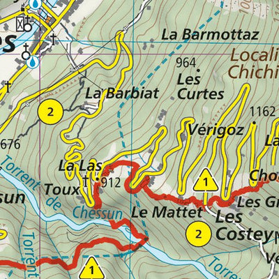 Alta Via 1 of the Aosta Valley (map #02) Preview 3