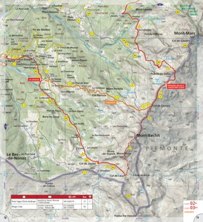Alta Via 1 of the Aosta Valley (map #03) Preview 1