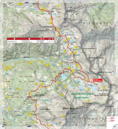 Alta Via 1 of the Aosta Valley (map #04) Preview 1