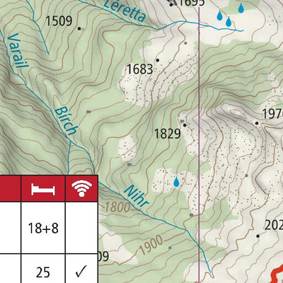 Alta Via 1 of the Aosta Valley (map #05) Preview 2